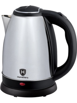HomeVero HV-6011-SLV Ανοξείδωτος Βραστήρας 1.8lt 2200W
