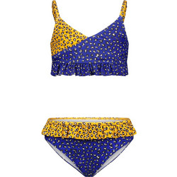 B.Nosy Leopard Παιδικό Μαγιό Bikini Set για Κορίτσι Μπλε Κίτρινο Y202-5022-535
