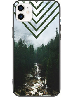 Θήκη Wild Nature iPhone 12 mini Black TPU (Μαύρη Σιλικόνη)