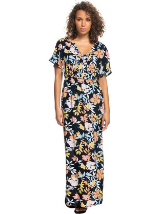 Roxy Dynamite Girl Maxi Καλοκαιρινό Καθημερινό Φόρεμα ERJWD03629-XKBY
