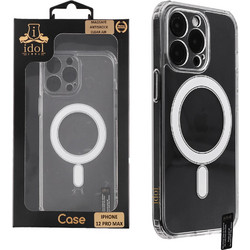 Idol 1991 MagSafe Antishock Clear Air Back Cover Θήκη iPhone 12 Pro Max Διαφανές