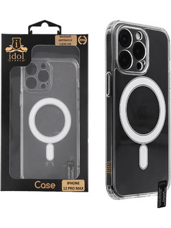 Idol 1991 MagSafe Antishock Clear Air Back Cover Θήκη iPhone 12 Pro Max Διαφανές