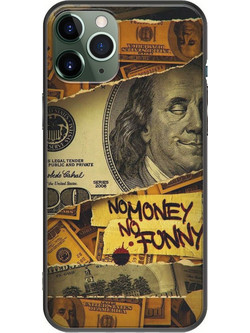 Θήκη No Money iPhone 11 Pro Black TPU (Μαύρη Σιλικόνη)