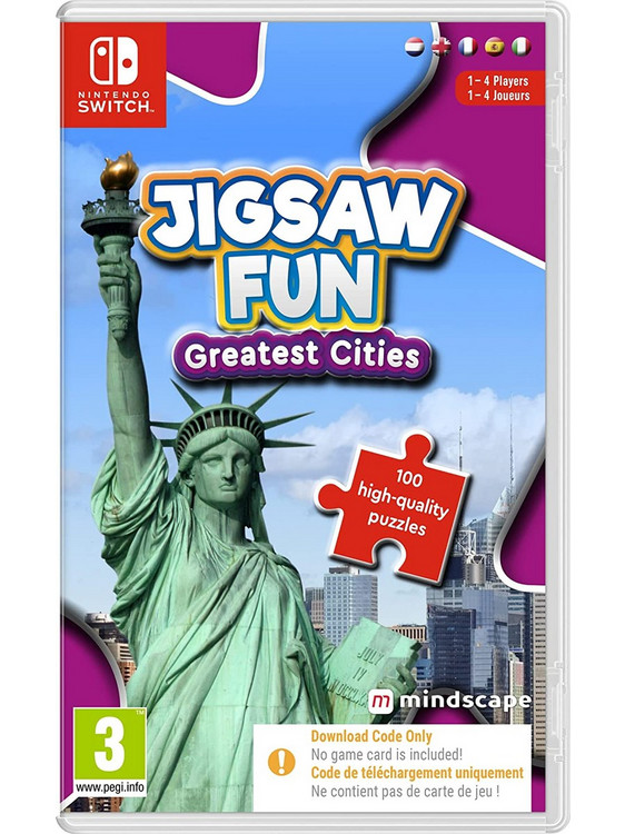 Jigsaw Fun Greatest Cities Key Nintendo Switch