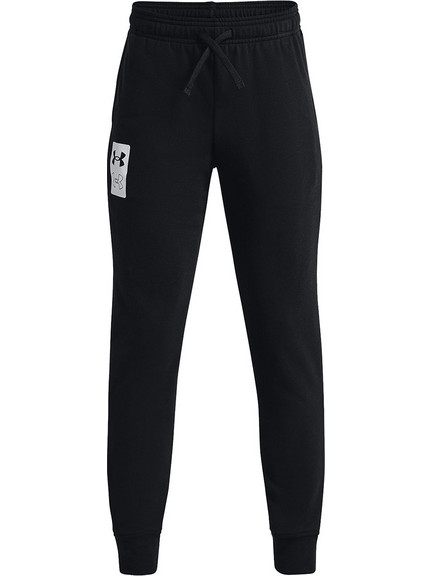 Under Armour Rival Terry Παιδικό Παντελόνι Φόρμας Μαύρο 1370209-001