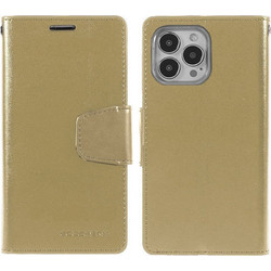 Mercury Sonata Diary Book Gold (iPhone 13 Pro Max)