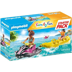 Playmobil Family Fun Starter Pack Jet Ski & Φουσκωτή Μπανάνα για 4-10 Ετών 70906