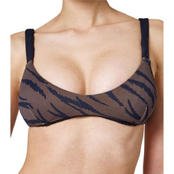 Sundek Bikini Top Μπουστάκι Animal Print Σοκολατί GW274KTL629S-OFRIDE