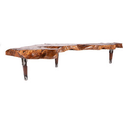 Spacegreen Τραπέζι Σαλονιού Teak Καφέ 250x50x45 εκ