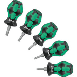 Wera Σετ 5 Κατσαβίδια Ηλεκτρολόγου Stubby Set TX 1Κωδικός: 5008876001