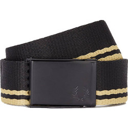 Fred Perry TIPPED WEBBING Ανδρική Ζώνη Ιμάντας Χρυσή BT9460-157