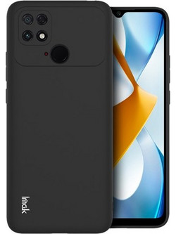 IMAK UC-3 Θήκη Σιλικόνης TPU Ματ για Xiaomi Poco C40 4G - Μαύρο