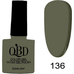 QBD Color Gel 136 Ημιμόνιμο Βερνίκι Νυχιών 10ml