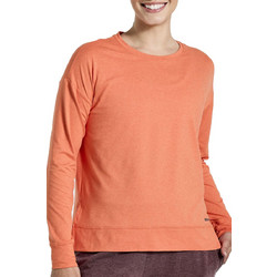 Saucony Sunday Layer Γυναικείο Αθλητικό T-Shirt Πορτοκαλί SAW800395-EMH