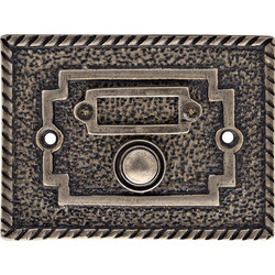 Κουδούνι εξώπορτας old silver Κ396