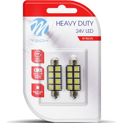 M-tech C5W LED 24V 0,24W 2τμχ