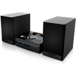 NOD Stage Mini Ηχοσύστημα Hi-Fi 2.0 50W με CD / Digital Media Player και Bluetooth Black