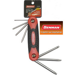 BENMAN 70 405 Σετ Torx rezistor 7 τεμαχίων σε θήκη σουγιά