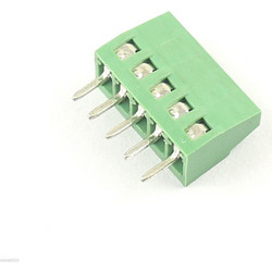 5 Pin 2.54mm 0.1" Universal Screw Terminal Block Connector