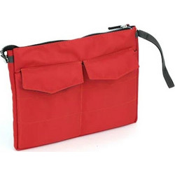 AriaTrade 07092 Νεσεσέρ με Θήκες 27x1x22cm Κόκκινο