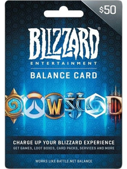 Blizzard Battle.net Gift Card 50