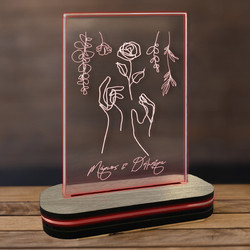 Φωτιστικό Led Rose