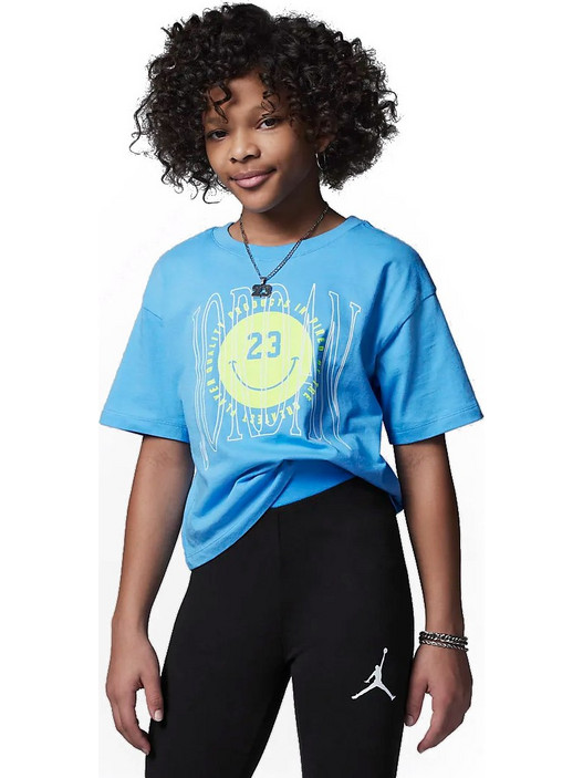 Jordan 23 Rise Παιδικό T-Shirt Κοντομάνικο Τιρκουάζ 45C200-B9F