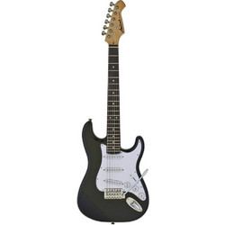 Aria Pro II STG-MINI Ηλεκτρική Κιθάρα 3/4 ST Style με SSS Μαγνήτες και Ταστιέρα Rosewood Black