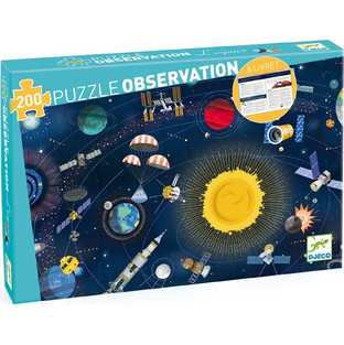 Παιδικό Puzzle Djeco Διάστημα 200 Κομμάτια