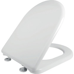 Elvit 0017 Καπάκι Λεκάνης D-Shape από Βακελίτη Λευκό 47x35.5cm 11-20