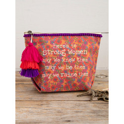 Natural Life Canvas BAG000049 Γυναικείο Νεσεσέρ 24.13x8.26x16.51cm Πολύχρωμο