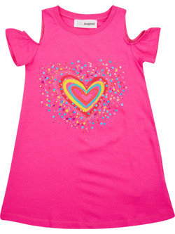Desigual Παιδικό Φόρεμα Φούξια 23SGVK09-3002