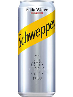 Schweppes Soda Κουτί 330ml