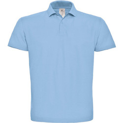 Ανδρική μπλούζα Polo Pique B & C ID.001 Light Blue