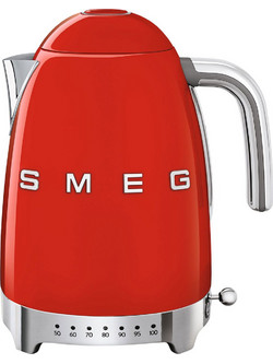 Smeg KLF04RDEU Ανοξείδωτος Βραστήρας 1.7lt 2400W Κόκκινος