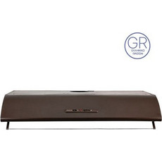 Davoline Olympia 2M Ελεύθερος Απορροφητήρας με 2 Μοτέρ 90cm Καφέ