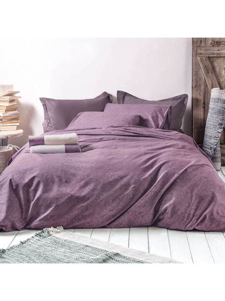 Κουβερλί Μονό (Σετ 160x240) Rythmos Diva Charisma Purple