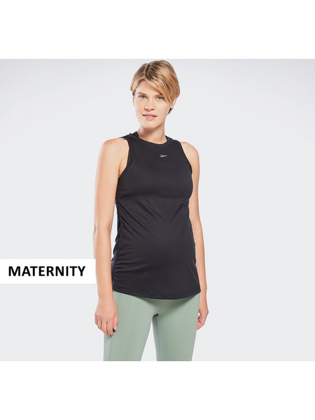 Reebok Sport Γυναικεία Aμάνικη Μπλούζα Εγκυμοσύνης HT6149 BLACK