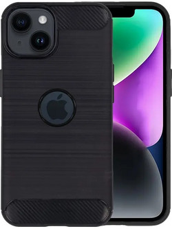 Θήκη Σιλικόνης Carbon TPU Fiber Brushed για Apple - iPhone 14