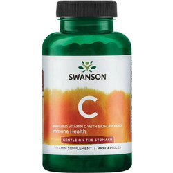 Swanson Vitamin C with Bioflavonoids 500mg 100 Κάψουλες