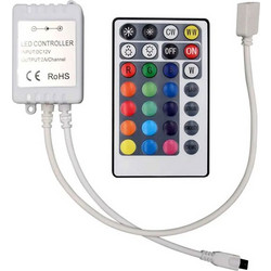 Controller-Dimmer DC 12V/120W - 24V/240W για RGB + CCT Ταινίες LED με Τηλεχειριστήριο 2899 V-TAC