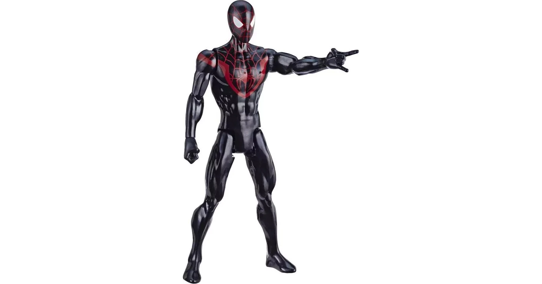 Marvel Spider-Man Miles Morales Action-Figur – 30 Cm Groß, Titan Hero Serie, Mit Gelenken