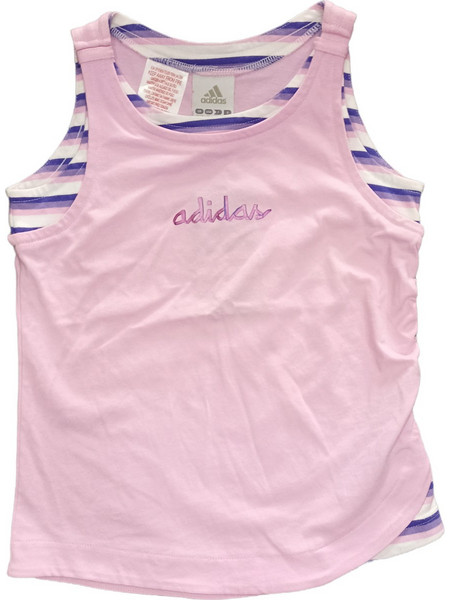 Adidas Παιδικό T-Shirt Αμάνικο Ροζ 625906