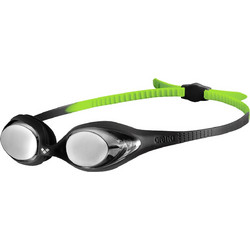 Arena Spider Junior 1E362-56 Παιδικά Γυαλάκια Κολύμβησης Αντιθαμβωτικά Μαύρα Πράσινα