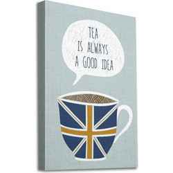 Tea is a good idea - Πίνακες σε καμβά - Walls