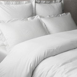 Makis Tselios Σεντόνι Μονό Βαμβακοσατέν 170x260 Rihanna White 1