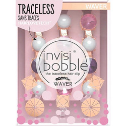 Invisibobble British Royal Waver To Bead Not To Bead Κοκαλάκια για τα Μαλλιά 3 Τεμάχια
