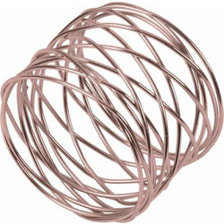 Δαχτυλίδι Πετσέτας Gourmet 35002 Φ5x3,5cm Bronze GloboStar Μέταλλο