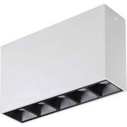 Ideal Lux Φωτιστικό Οροφής Lika Surface 3000K 12,5W Λευκό