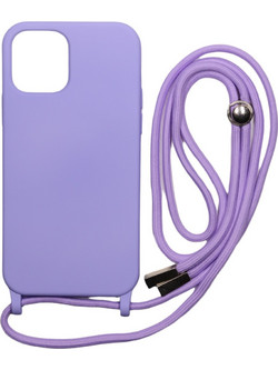 Technovo Silicone Case Lace Apple iPhone 14 Λιλά